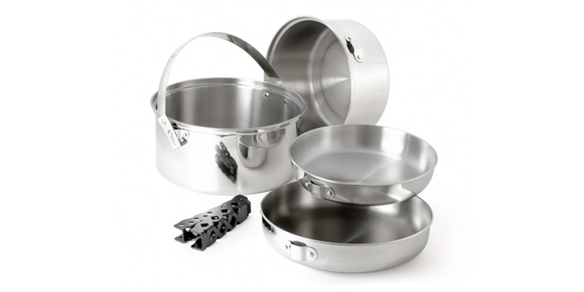 GSI Stainless Large Cookware Set